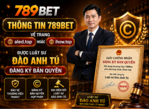 Thông tin 789Bet về trang aled.top hoặc novus.com.pl được Luật sư Đào Anh Tú đăng ký bản quyền